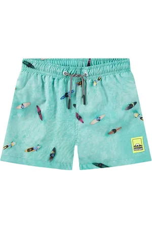 Molo Printed Recycled Nylon Swim Shorts