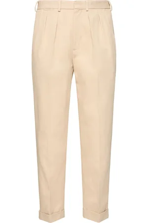 Tom Ford Bio-cotton Gabardine Double Pleat Pants