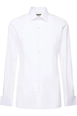 Tom Ford Cotton Poplin Slim Fit Evening Shirt