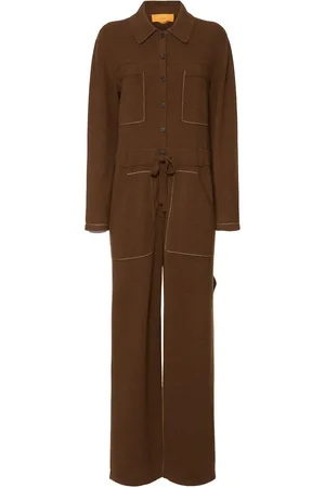 Guest In Residence Everywear Cashmere Coverall Jumpsuit