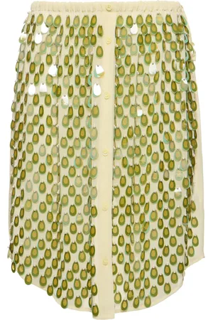 DRIES VAN NOTEN Georgette Mini Skirt