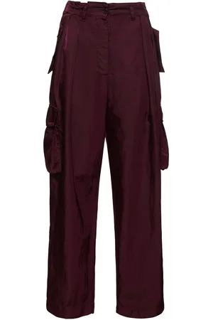 DRIES VAN NOTEN Fluid Viscose Cargo Pants