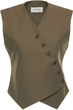 The Frankie Shop Maesa Cross Vest