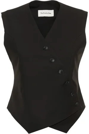The Frankie Shop Maesa Cross Vest