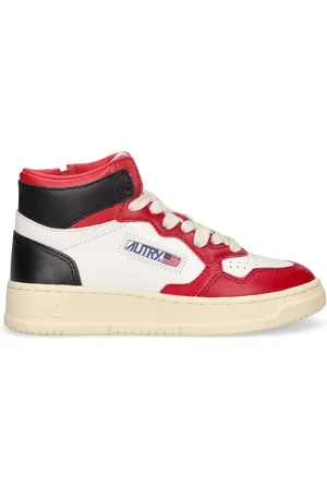 Autry Medalist Two-tone Mid Sneakers