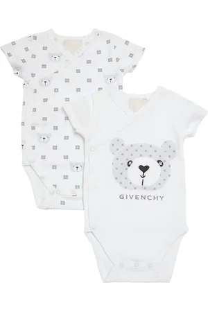 Givenchy Set Of 2 Cotton Jersey Bodysuits