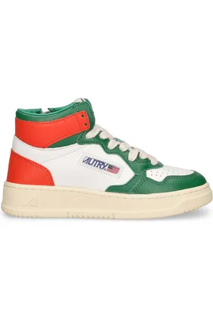 Autry Medalist Two-tone Mid Sneakers