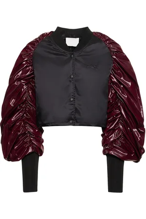Reebok Puff Sleeve Bomber Jacket