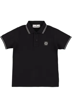 Stone Island Cotton Piquet Polo
