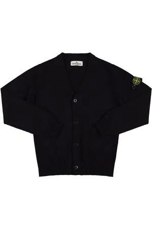 Stone Island Cotton & Nylon Knit Sweater