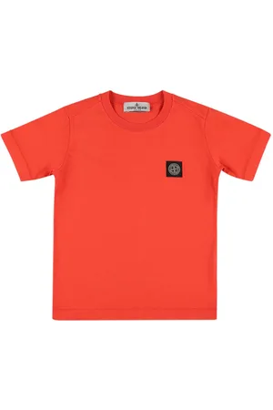 Stone Island Cotton Jersey Logo T-shirt