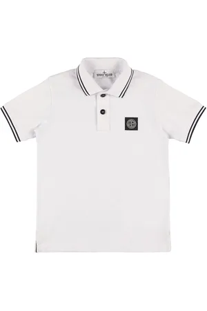 Stone Island Cotton Piquet Polo