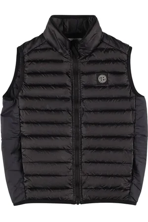 Stone Island Softshell Nylon Jacket W/ Logo Patch