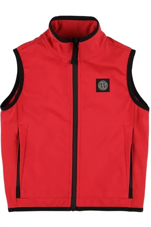 Stone Island Softshell Nylon Vest W/ Logo Patch