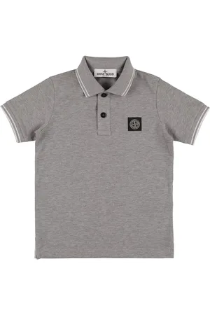 Stone Island Cotton Piquet Polo