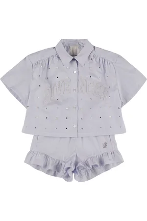 Givenchy Striped Cotton Shirt & Shorts