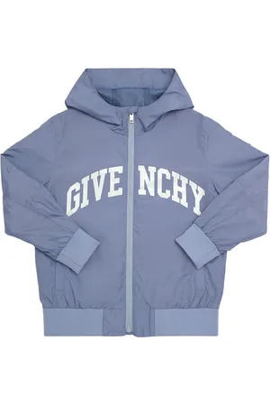 Givenchy Logo Nylon Windbreaker W/hood
