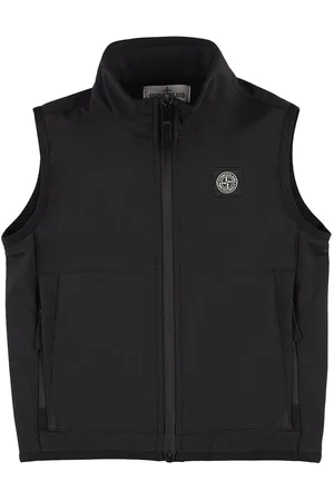 Stone Island Softshell Nylon Vest W/ Logo Patch