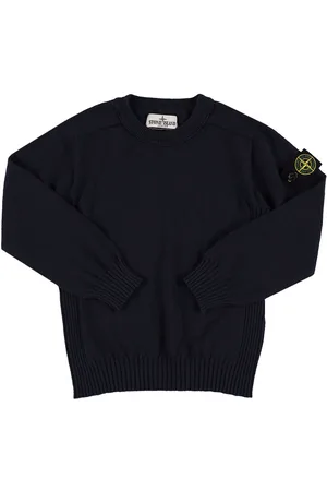 Stone Island Cotton & Nylon Knit Sweater
