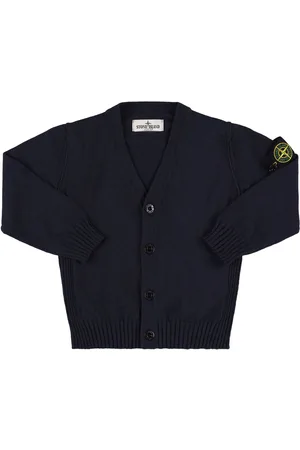 Stone Island Cotton & Nylon Knit Sweater