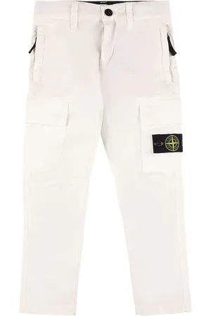Stone Island Stretch Cotton Gabardine Cargo Pants