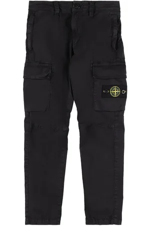Stone Island Stretch Cotton Gabardine Cargo Pants