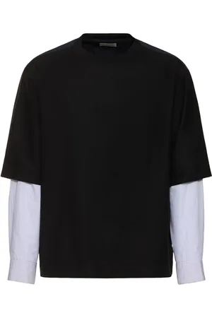 DRIES VAN NOTEN Corrow Double-sleeve Knit Sweater