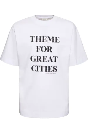 DRIES VAN NOTEN Printed Cotton Jersey T-shirt