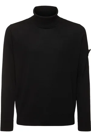 Stone Island Virgin Wool Turtleneck Sweater