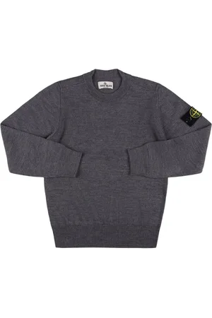 Stone Island Virgin Wool Knit Sweater