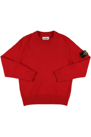 Stone Island Wool Blend Knit Sweater