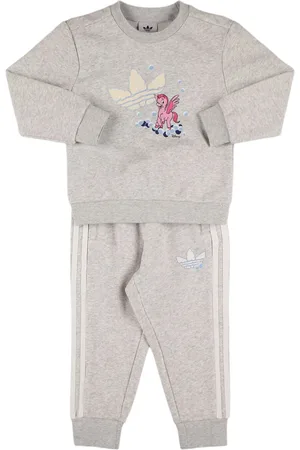 adidas Cotton Blend Sweatshirt & Sweatpants
