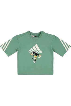 adidas Goofy Print Cotton Blend Jersey T-shirt