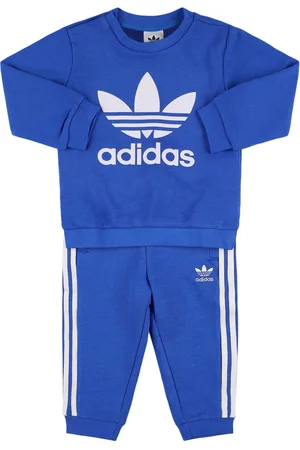 adidas Cotton Blend Sweatshirt & Sweatpants