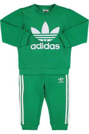 adidas Cotton Blend Sweatshirt & Sweatpants