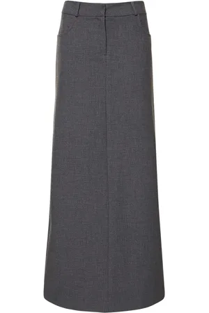 The Frankie Shop Malvo Long Pencil Skirt