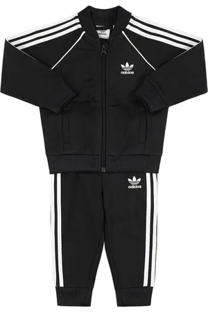 adidas Recycled Poly Sweatshirt & Sweatpants