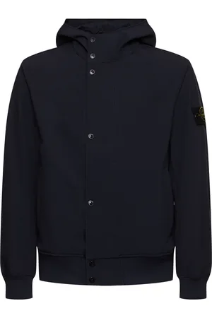 Stone Island Hooded Bomber Jacket