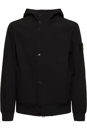 Stone Island Hooded Bomber Jacket