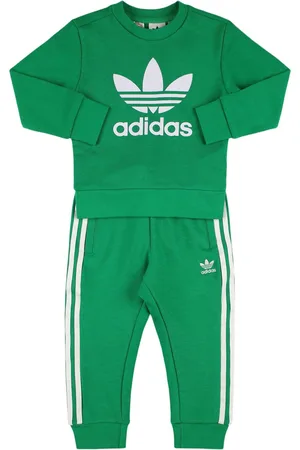 adidas Cotton Blend Sweatshirt & Sweatpants