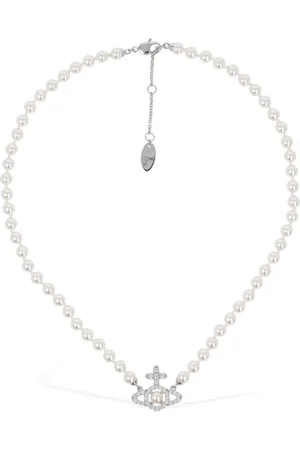 Vivienne Westwood Olympia Faux Pearl Collar Necklace