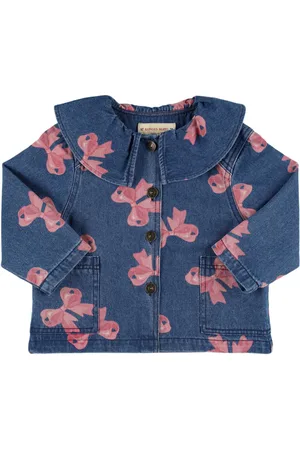 Konges Sløjd Printed Cotton Denim Jacket