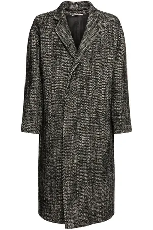 VALENTINO Chevron Long Coat