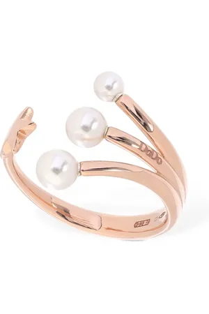 Dodo 9kt Rose Gold Stellina Ring