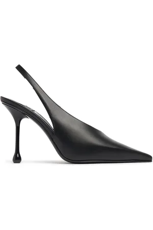 Jimmy Choo 95mm Isa Leather Slingbacks