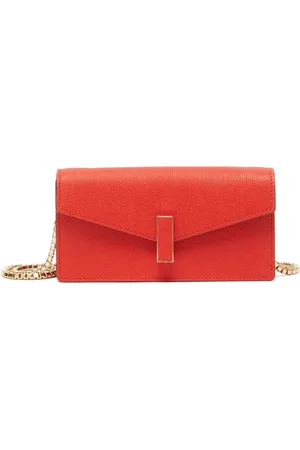 VALEXTRA New Iside Clutch W/chain