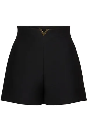 VALENTINO Crepe Couture Shorts