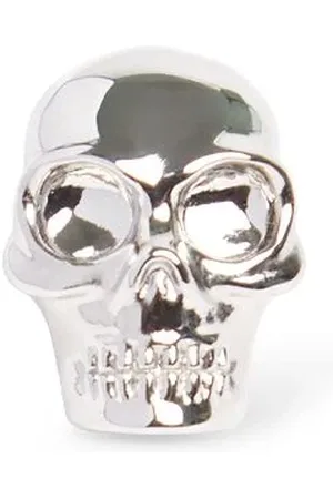 Alexander McQueen Skull Studded Brass Mono Earring