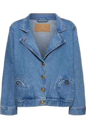 Blazé Milano Nariida Cleo Denim Bomber Jacket