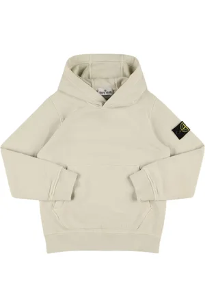 Stone Island Organic Cotton Hooded Sweatshirt